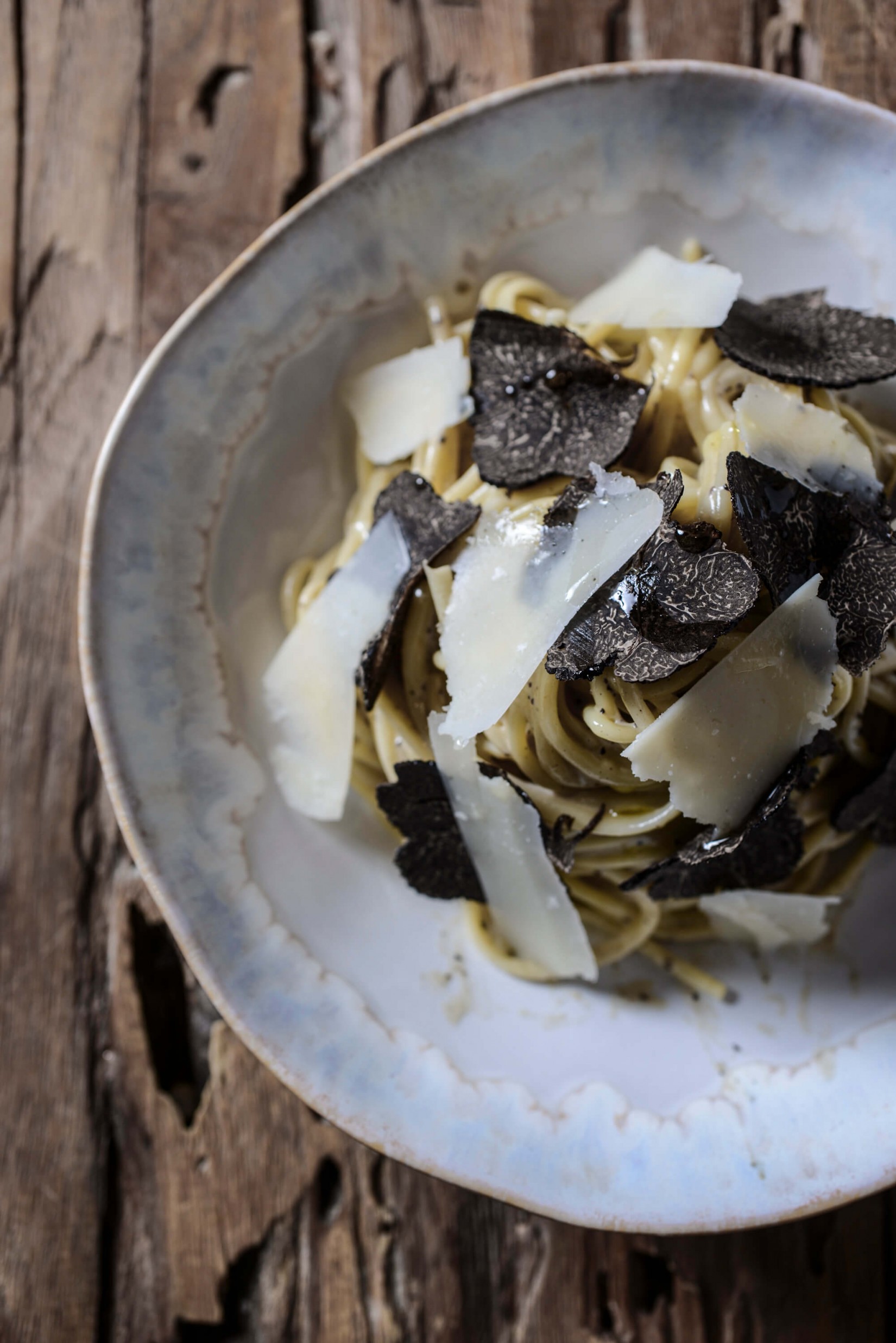 Linguini à la truffe noire