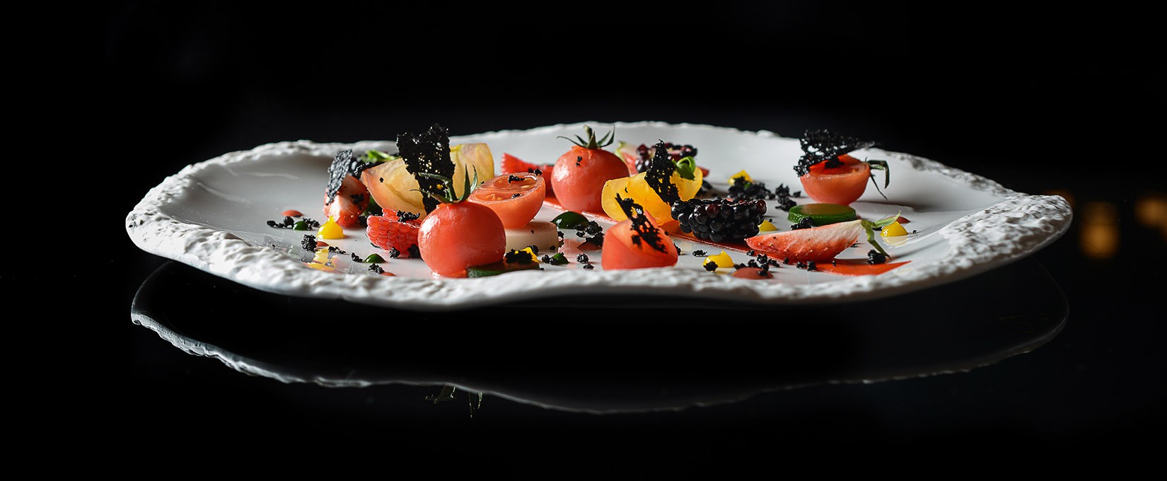 TOMATES de Provence - fruits rouges et noirs