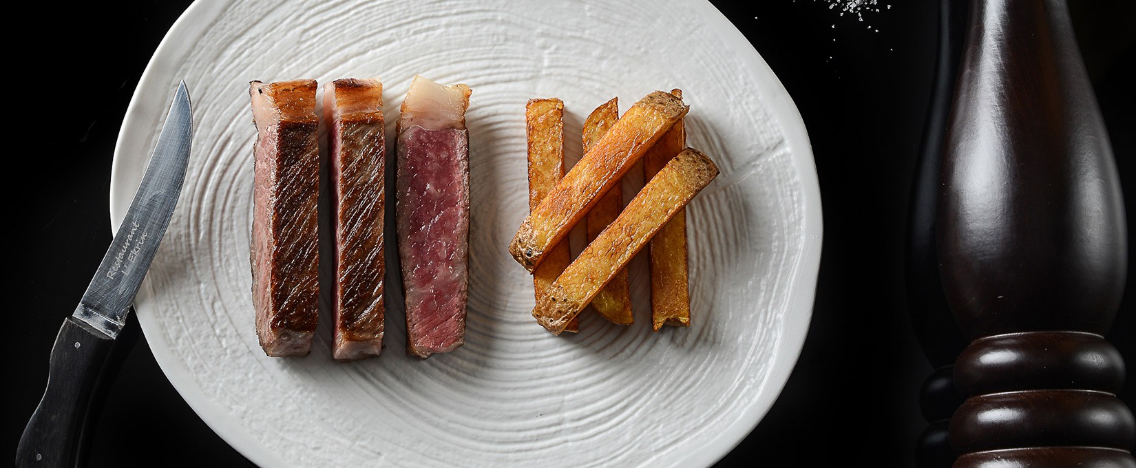 WAGYU du Japon "Gunma Persillé 4" - Pommes Pont Neuf